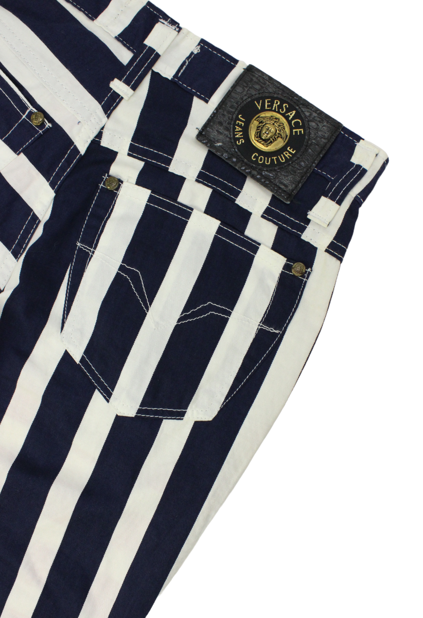 Versace Pantaloni a righe - pantaloni