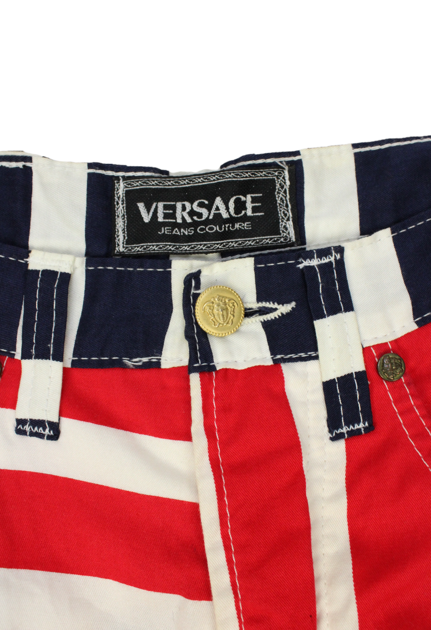 Versace Pantaloni a righe - pantaloni