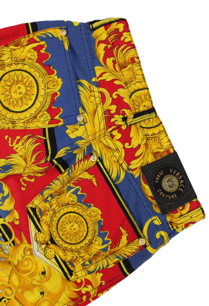 Versace Pantaloni fantasia barocca Sole - pantaloni