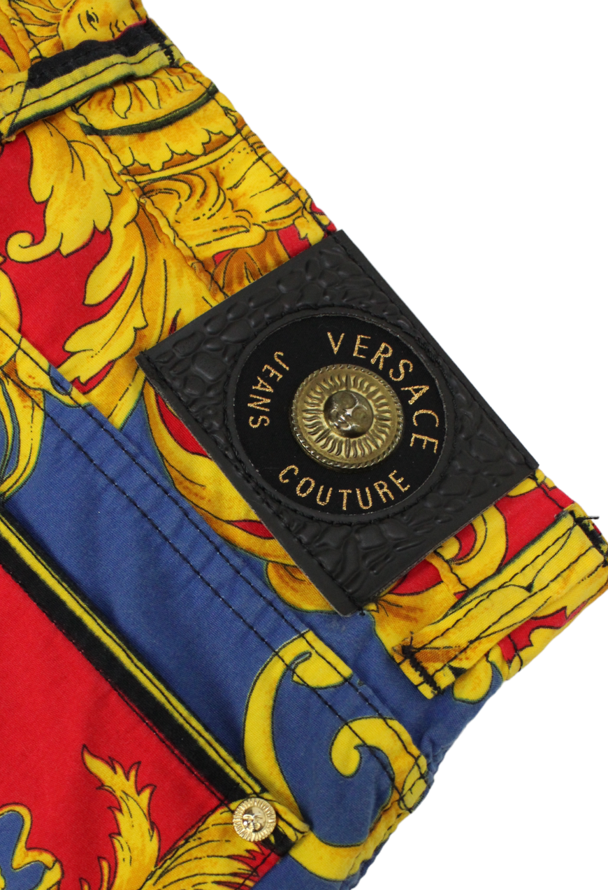 Versace Pantaloni fantasia barocca Sole - pantaloni